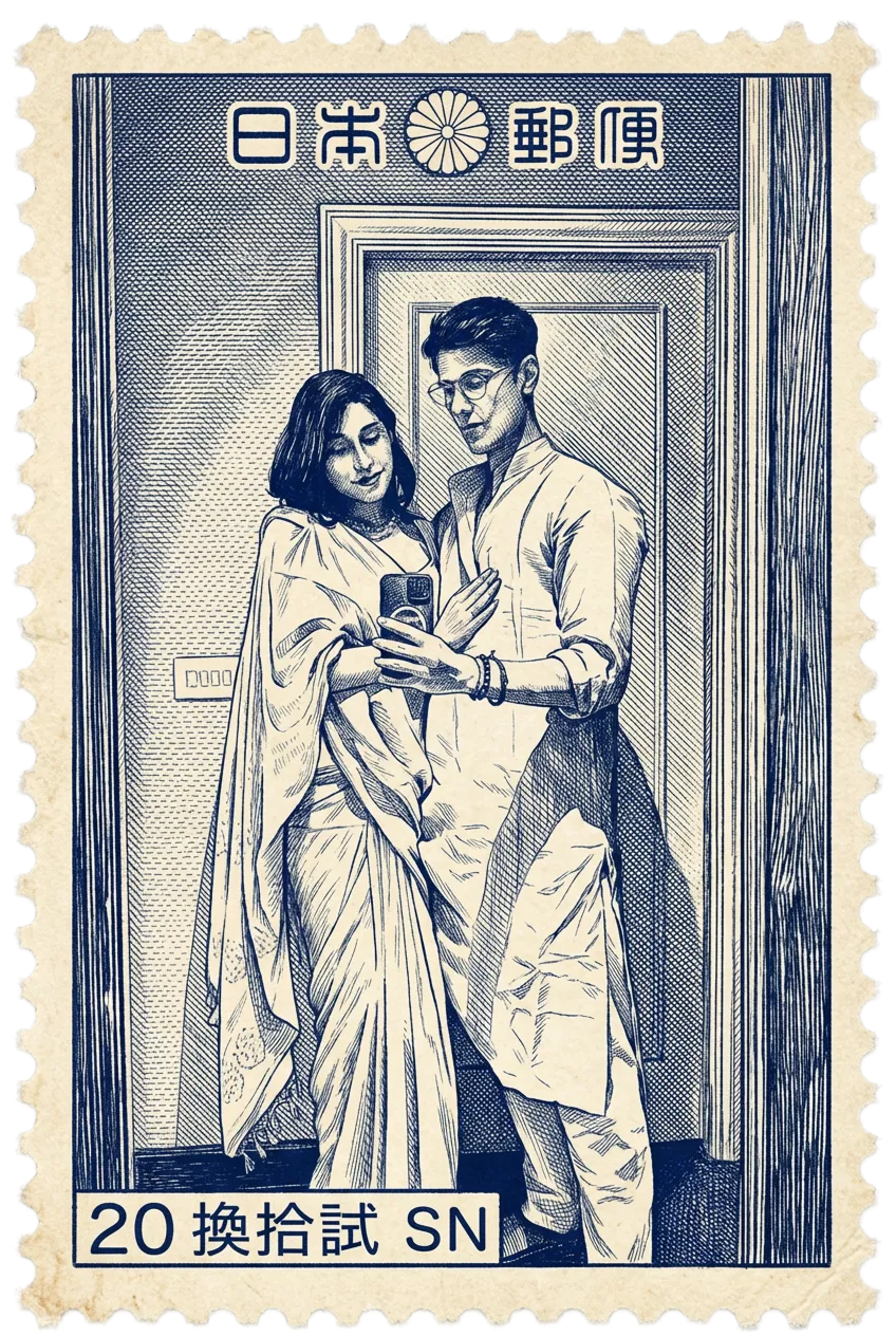 Vintage postage stamp